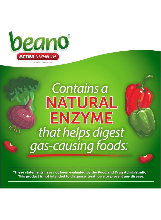 Beano Food Enzyme Dietary Supplement | Help Digest Gas-Causing Foods | 150 Tablets - Image 5